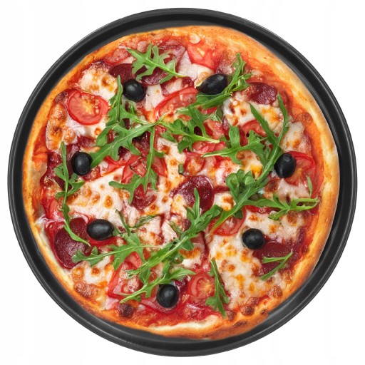 Plech na pečenie PIZZA TANIER 32 cm na torty, oceľový, nepriľnavý