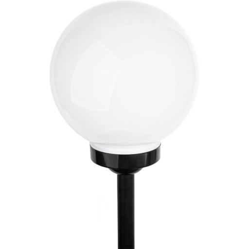 KULA biela vstavaná solárna lampa VOLTENO, 53 cm