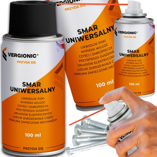VERGIONICKÝ MULTIFUNKČNÝ Odstraňovač hrdze 100ml UNIVERZÁLNY PRÍPRAVOK