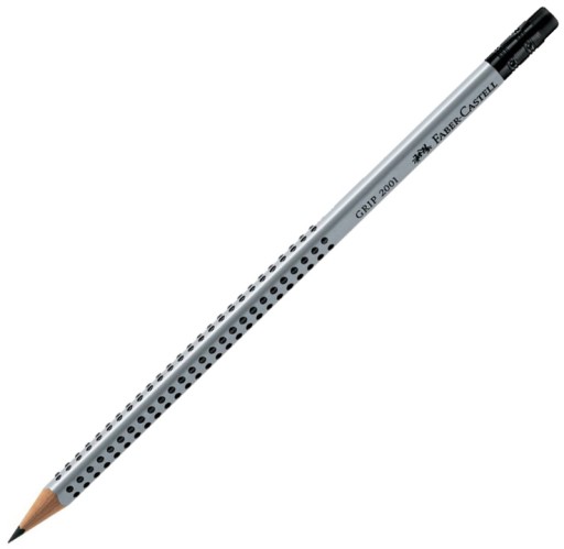 Faber Castell Grip 2001 HB ceruzka s gumou x 3