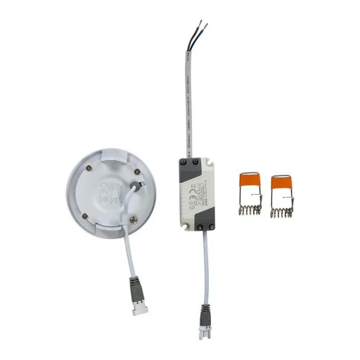 V-TAC Premium Downlight LED panel 3W okrúhly fi84 VT-307 4000K 130lm