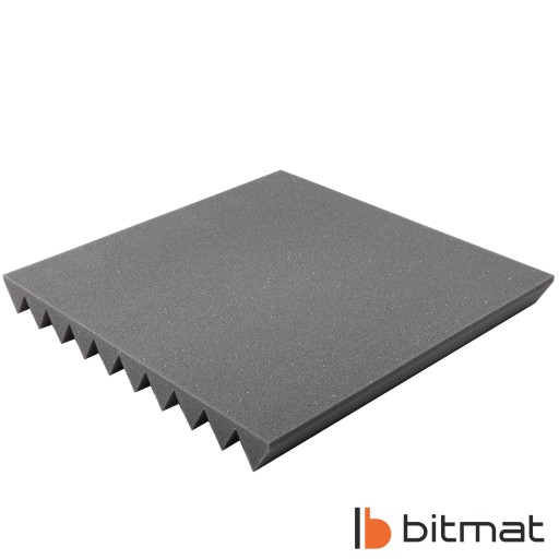 Akustické tlmenie PANEL Absorber WALL WEDGE štvorcová akustická skúšobňa