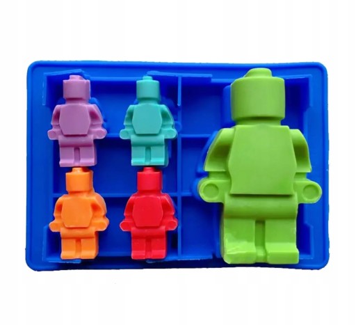 LEGO MAN silikónová forma 4,5 a 9,5 cm