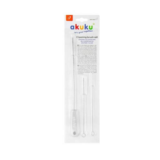 KEFY NA ČISTENIE SLIM, Kefka TUBE 3ks AKUKU