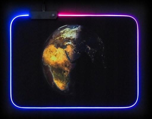 RGB LED Esport GAMING PODLOŽKA PRE MYŠ
