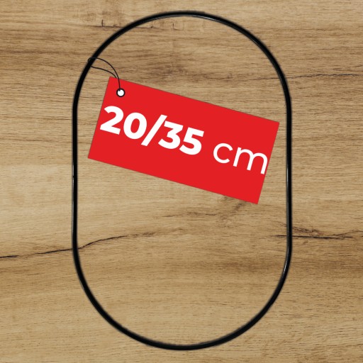 Kovové obruče, oválne, elipsa, PRE MACRAME LAVOVAČ SNOV, drôtený RING, 1 ks.