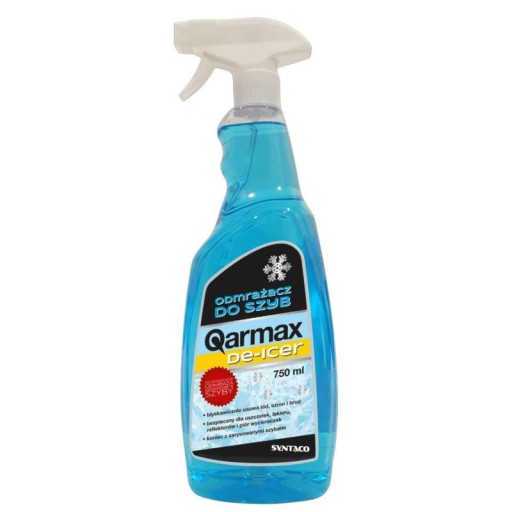 QARMAX Rozmrazovač okien 750ml