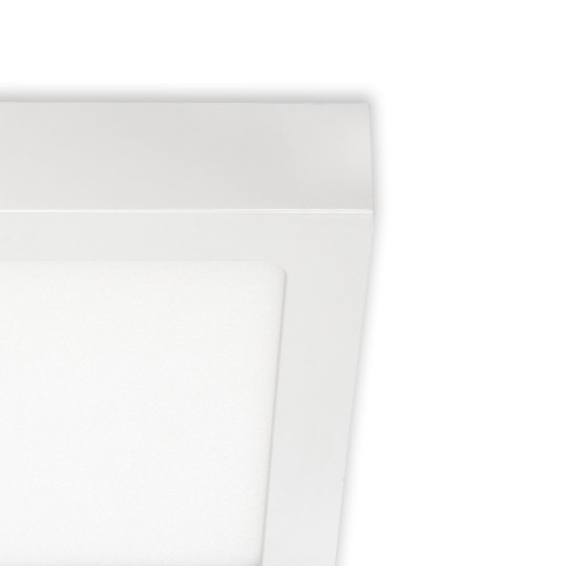 STROPOVÝ ZÁKLAD - PRIVRCHOVÁ MONTÁŽ - BIELA - LED 12W - NEUTRÁLNA