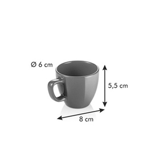 TESCOMA keramická šálka na espresso, 80 ml