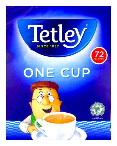 1x144g TETLEY jedna šálka originálneho britského čaju