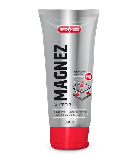 Horčík v smotane - krém s chloridom horečnatým APOTHEKE 200 ml