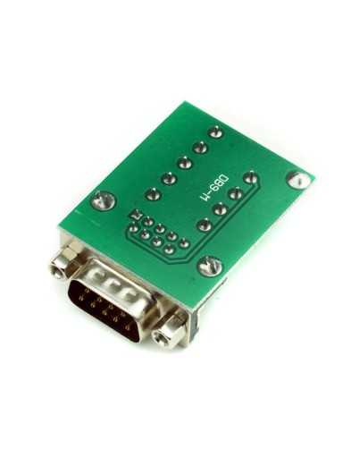 Zástrčka konektora RS232 DB9 adaptéra