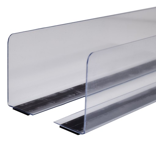 POLIČOVÝ SEPARÁTOR S MAGNETICKOU PÁSKOU - 60X350 MM