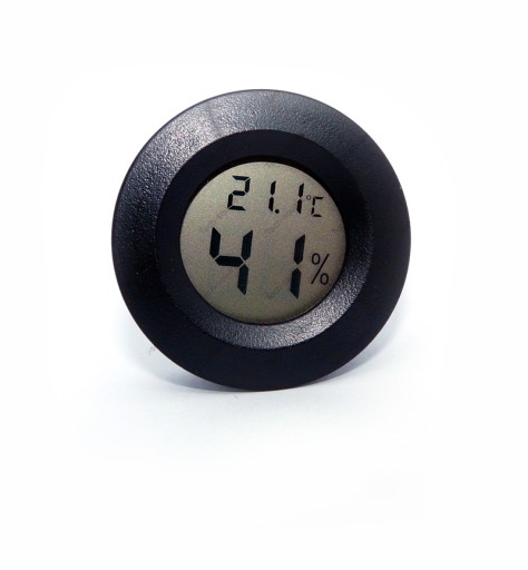 Okrúhly montážny teplomer + vlhkomer -50+70°C OK