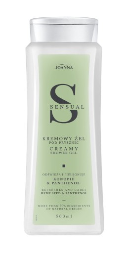 Joanna Sensual Hemp & Panthenol sprchový gél 500 ml