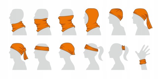 Hi-Tec TEMI Wavy buff multifunkčná šatka