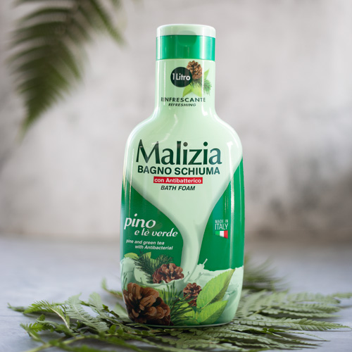 MALIZIA Tekutý kúpeľ z borovice a zeleného čaju 1L