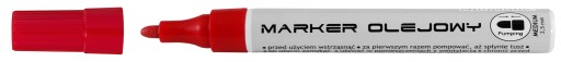 TOMA OIL MARKER 420 Round Red