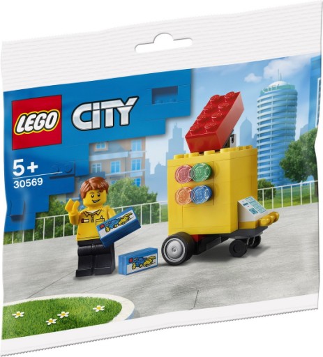 LEGO CITY 30569 STOJAN NA TAŠKY