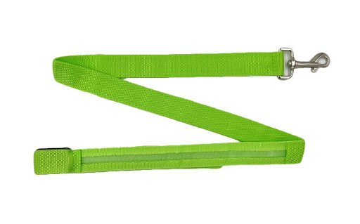 ZELENÉ LED VODÍTKO PRE PSA PRE MAČKU 120cm svietiace 38Z