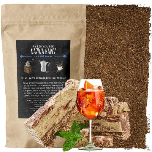 Mletá ochutená káva HALVA AMARETTO 100G