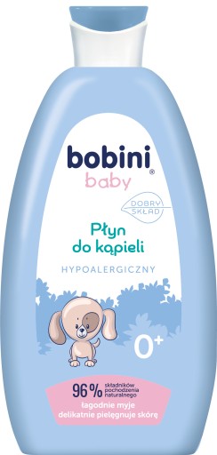 Bobini Baby hypoalergénny tekutý kúpeľ do kúpeľa 300 ml