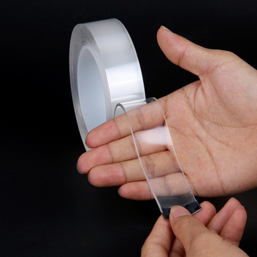 OBOJSTRANNÁ NANO PÁSKA 5M 2CM OPÄTOVNE POUŽITEĽNÁ VODEODOLNÁ SAMOLEPIACA