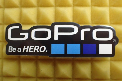 NÁLEPKA GO PRO GoPRO NÁLEPKA 11,3 x 3,4 cm