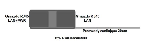 AEPI-1-10-HS UTP napájací modul 1 ATTE kanál