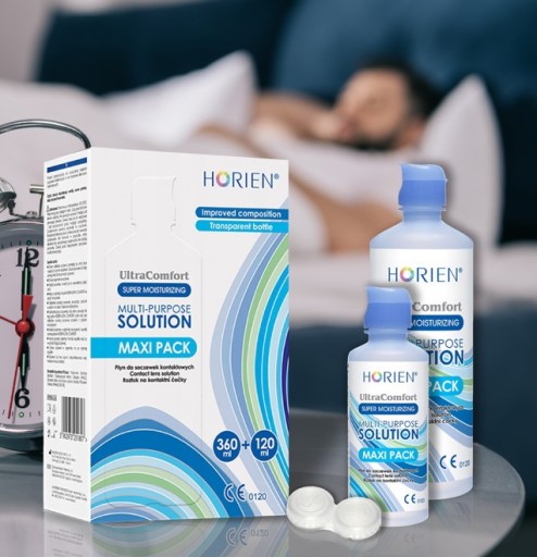 HORIEN ULTRA COMFORT MAXI BALENIE 360ML+ 120ML TEKUTINY NA KONTAKTNÉ ŠOŠOVKY