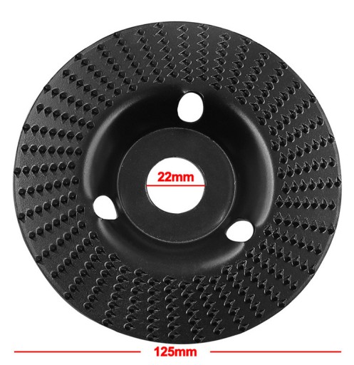 BRÚSNY DISK NA DREVO PLOCHÁ RAŠPĽA 125mm