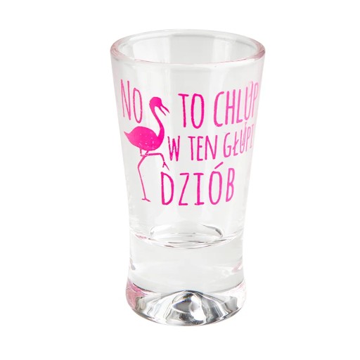 Glasmark Humor poháre na vodku zvieratá transparentné 25 ml 6 kusov
