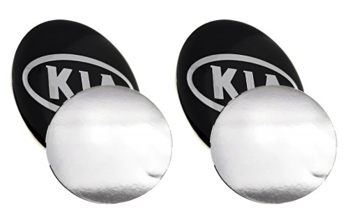 Silikónové emblémy odznaky 55mm pre KIA 5,5cm