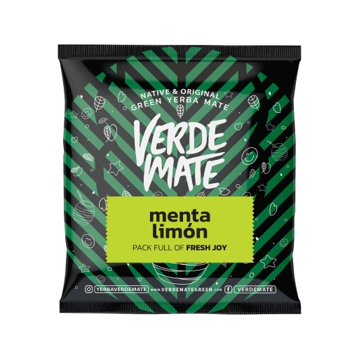 Yerba VERDE MATE Menta Limon 50g vzorka
