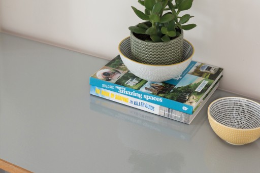 Dyha na nábytkový stôl DIY Farba Grey Gloss 45cm