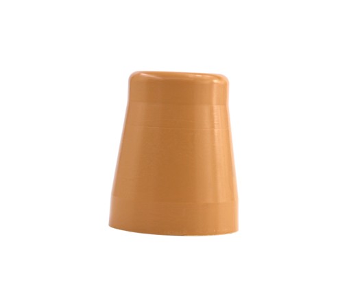OBMEDZOVAČ NÁRAZNÝCH DVERÍ BÉŽOVÉ STOPKY 60MM
