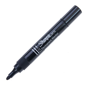 Permanentný popisovač M-15 okrúhly čierny SHARPIE