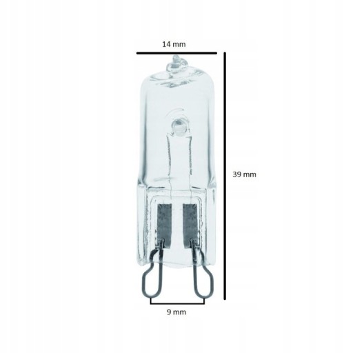 Halogénová žiarovka G9 230V 20W