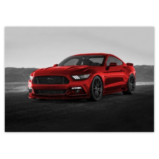 Samolepky A5 LEVEL Ford Mustang Car USA