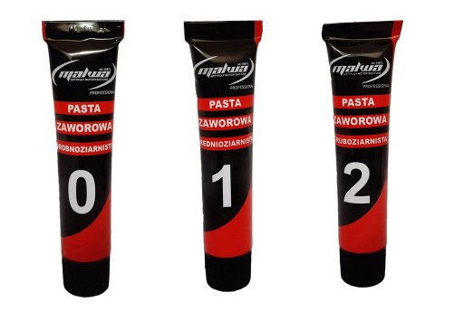 VALVE LAPPING PASTE SET 0 1 2 skúmavky 60ml
