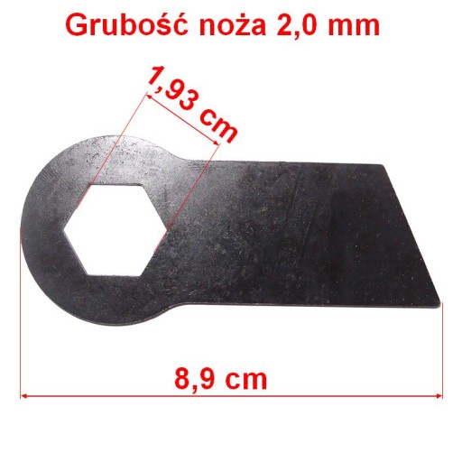 Vertikutačná čepeľ GT 138WS GATEC HORTMASZ