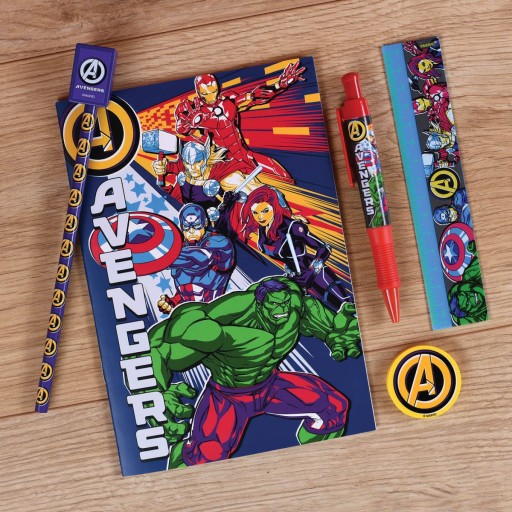 Gumové pero Marvel Avengers Utensils Set