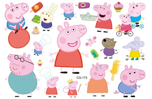 Odnímateľné tetovanie pre deti PEPPA PIG CG173