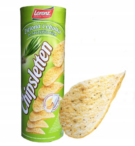 CHIPS LORENZ CHIPSLETTEN ZELENÁ CIBUĽA 100G