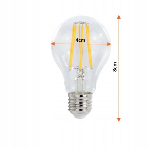 LOFT STYLE RETRO DRÔTY VINTAGE E27 4W LED ŽIAROVKA