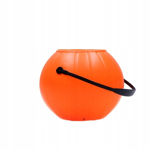 Halloween tekvicové vedierko 11 cm - 1 ks.