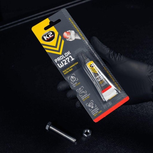 K2 - PROLOK T275 - LEPIDLO NA Skrutkovacie závity - VYSOKÁ PEVNOSŤ - 6 ML
