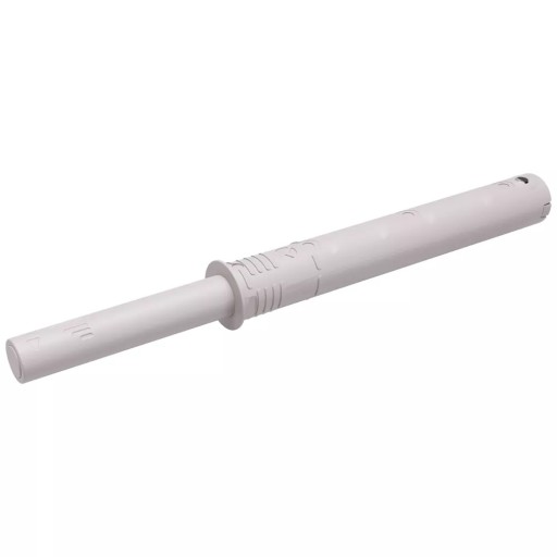 K-Push nárazník dlhý 37mm silný šedý s TIP-ON push open gumičkou