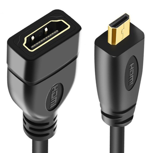 HDMI kábel (F) MICRO HDMI (M) 1.4 4K ADAPTÉR