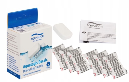 Tablety na odstraňovanie vodného kameňa 6 ks Aqualogis Decalc